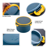 eco-77 circular lunchbox with cutlery door gifts corporate gift