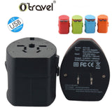 black travel adapter corporate gifts
