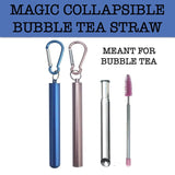 bubble tea straw collapsible corporate gifts door gift