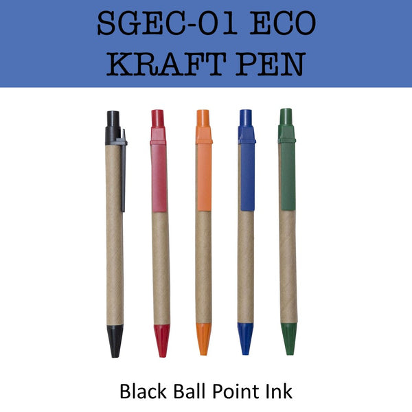 eco kraft promotional pen corporate gifts door gift