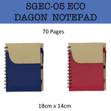 eco friendly dagon notepad notebook corporate gifts door gift