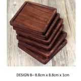 wood wooden coaster corporate gifts door gift wedding gift