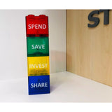 Lego coin bank corporate gift door gifts