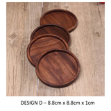 wood wooden coaster corporate gifts door gift wedding gift
