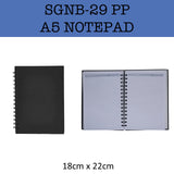 a5 pp plastic notepad notebook corporate gifts door gift