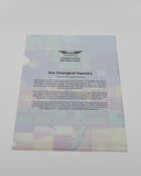 Customized L shape file corporate gift door gift