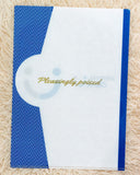 Customized L shape file corporate gift door gift