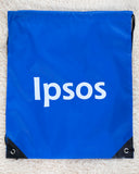 ipsos drawstring bag corporate gifts door gifts