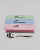 custom pastel cutlery set corporate gifts door gift