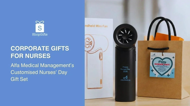 Corporate Gifts for Nurses-Alfa Medical Management Customised Nurses Day Gift Set