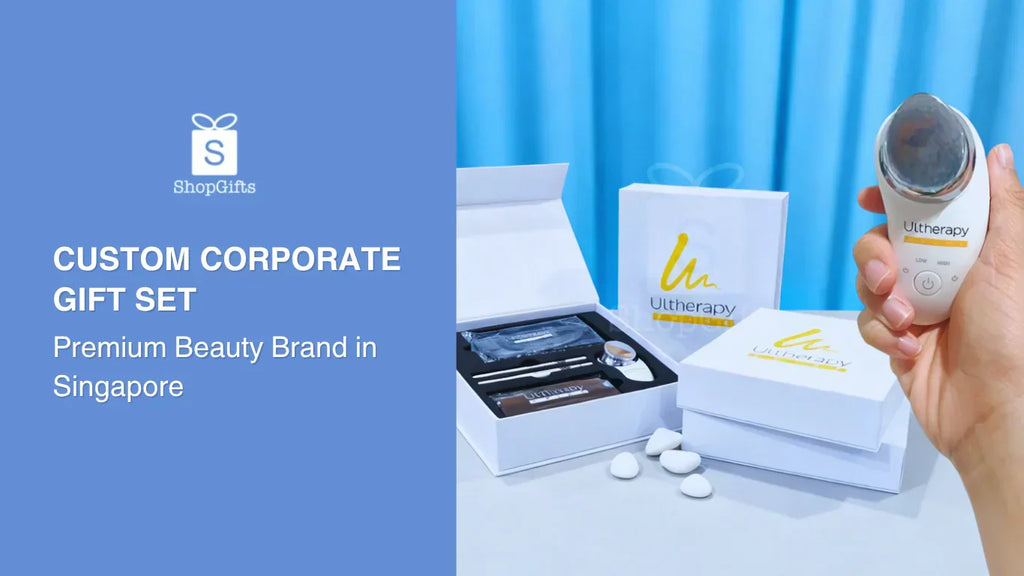 Custom Corporate Gift Set for Premium Beauty Brand in Singapore