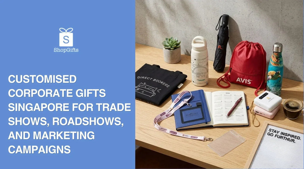 Customised Corporate Gifts Singapore for Trade Shows, Roadshows, and Marketing Campaigns
