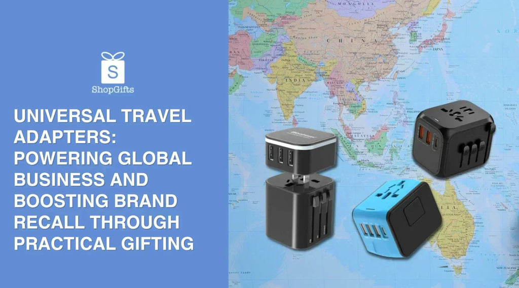 Custom Universal Travel Adapters: The Best Corporate Gift for Global Business