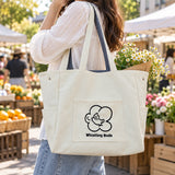 Reversible Canvas Tote Bag