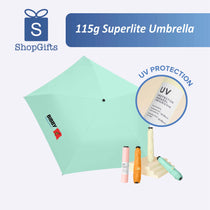 Ultra-light 115g umbrella with compact folding design, perfect for travel or everyday use.