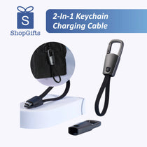 2-In-1 Keychain Charging Cable
