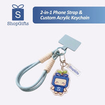 2-in-1 Phone Strap & Custom Acrylic Keychain