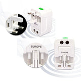 Universal Travel Adapter | Dual USB & Type-C | Global Plug _ Corporate gifts singapore