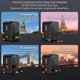 200W GaN Travel Adapter with Digital Display
