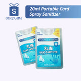 20ml Portable Card Spray Sanitizer