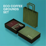 Recycled Coffee Grounds Notebook, Pen, and Cup in Kraft Box