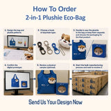 Custom_2in1Plushieecobag_Customised corporate gifts singapore
