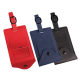 Elite 3-Piece Executive Travel Gift Set in Red with Passport Holder, Luggage Tag, and Combination Lock_custom corporate gift