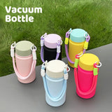 350ml Mini Insulated Tumbler with Strap | Portable Mug_personalised corporate gifts