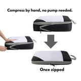 3-Piece Travel Compression Packing Cubes Set | Luggage Organizers_ corporate gifts supplier Singapore