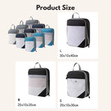 3-Piece Travel Compression Packing Cubes Set | Luggage Organizers_ corporate gifts supplier Singapore