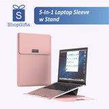 5-In-1 Laptop Sleeve w Stand