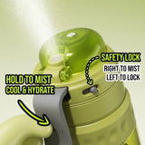 750ml Mist Spray Water Bottle