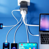 75W GaN Universal Travel Adapter | Fast Multi-Port Charger _ Corporate Gifts supplier Singapore
