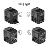 75W GaN Universal Travel Adapter | Fast Multi-Port Charger _ Corporate Gifts supplier Singapore