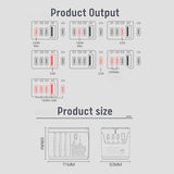 75W GaN Universal Travel Adapter | Fast Multi-Port Charger _ Corporate Gifts supplier Singapore