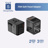 75W GaN Universal Travel Adapter