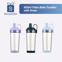 850ml Tritan Boba Tumbler with Straw | Spill-Proof_personalised corporate gifts