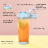 850ml Tritan Boba Tumbler with Straw | Spill-Proof_personalised corporate gifts