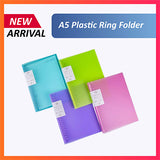 A5 Plastic Ring Folder