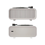 Smart speaker with built-in aroma diffuser and soft ambient lighting