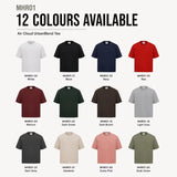 Air Cloud Dual-Layer Urban Blend Tee in Dusk Green featuring a premium 240 GSM dual-layer fabric texture_cORPORATE SHIRT