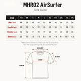AirSurfer Sustainable Antibacterial Performance Tee in Navy Blue showing soft cotton-like microfiber texture_Customised Corporate T-shirt