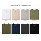 AirSurfer Sustainable Antibacterial Performance Tee in Navy Blue showing soft cotton-like microfiber texture_Customised Corporate T-shirt