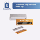 AluminiumAlloyReusableNameTag_Customised Corporate Gift