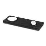 Sleek Black Belkin MagSafe 3-in-1 Wireless Charging Station for iPhone, Apple Watch, and AirPods_Premium Custom Corporate Gifts