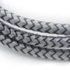 Detailed view of the charging cable’s material