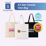 A3 Size Canvas Tote Bag