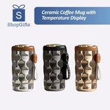 Ceramic Coffee Mug with Temperature Display
