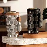 Ceramic Coffee Mug with Temperature Display