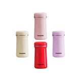 Four colorful thermos bottles with 'Ceramito' branding on a white background